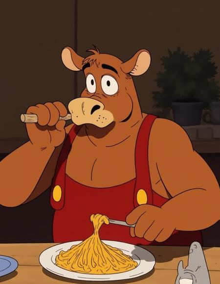 boes ox eating spaghetti .jpg